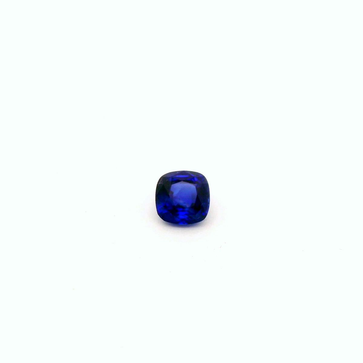 2.03 ct Cushion Blue Natural Sapphire